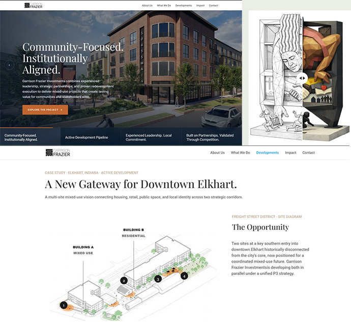 Garrison Fraizer Website